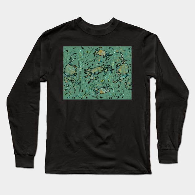 Seaside Living! Long Sleeve T-Shirt by Salzanos